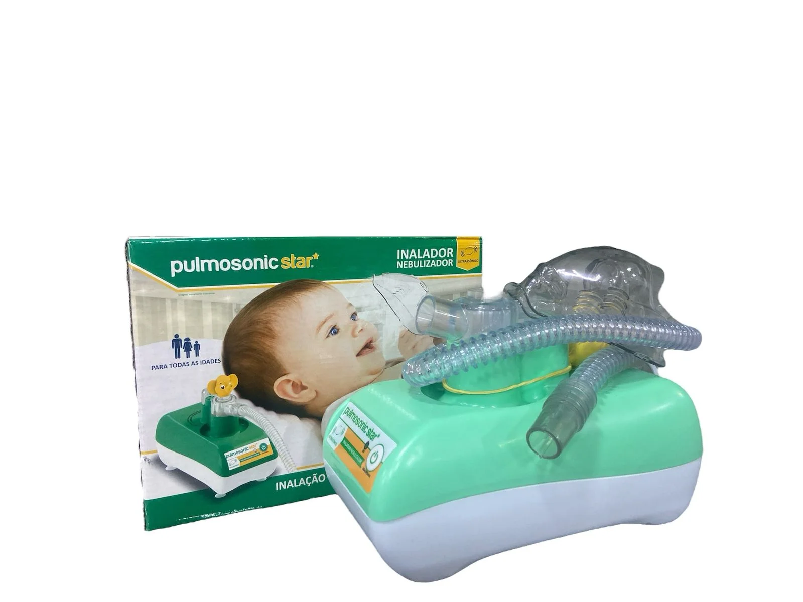 Inalador infantil silencioso
